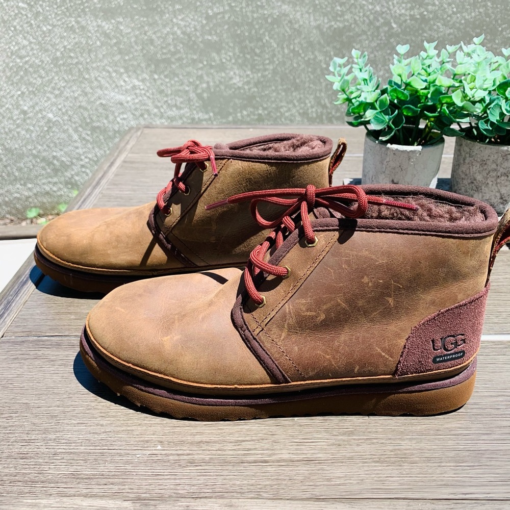 Ugg Waterproof Boots Brown Size 6 - Picture 2 of 3